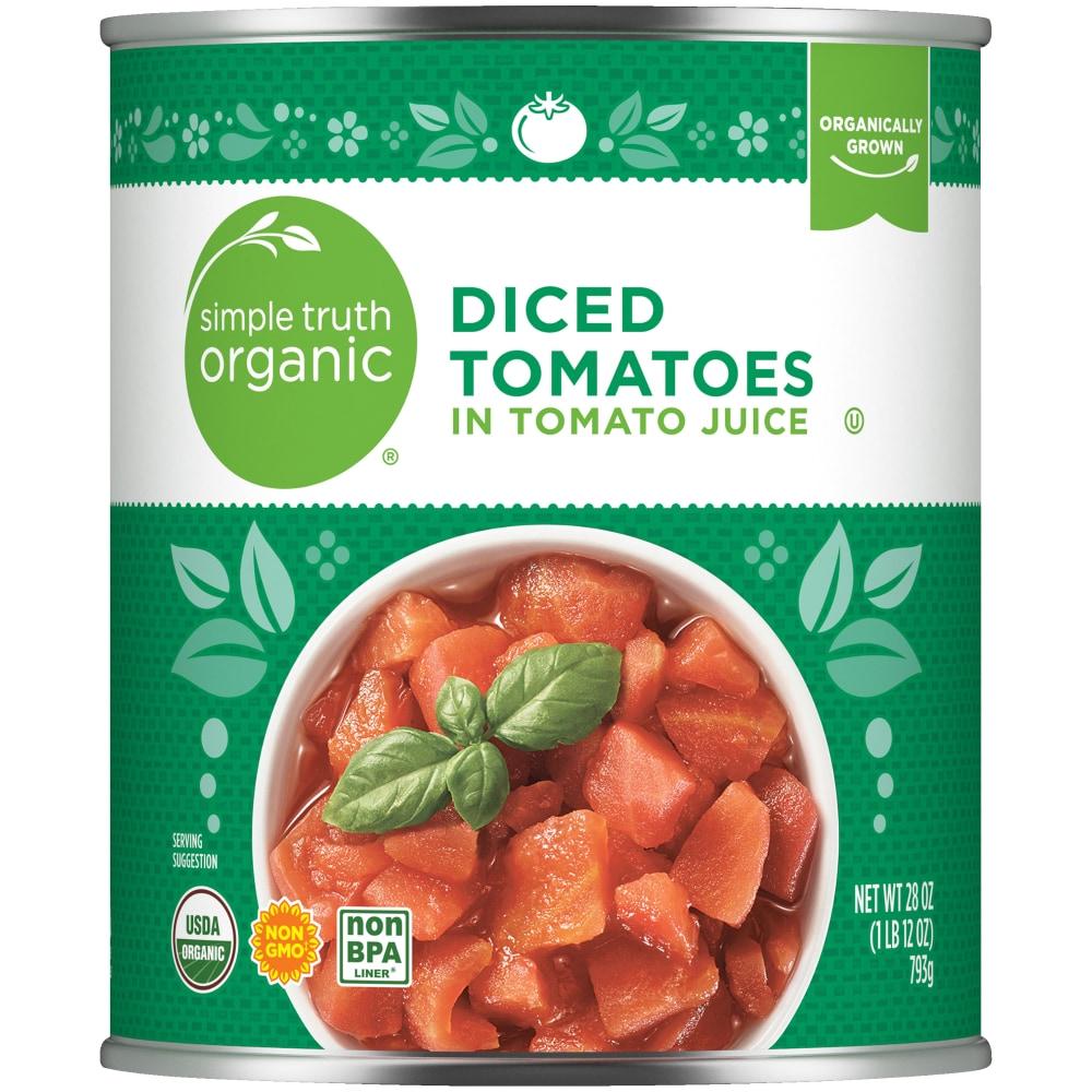 Simple Truth Organic® Diced Tomatoes in Tomato Juice