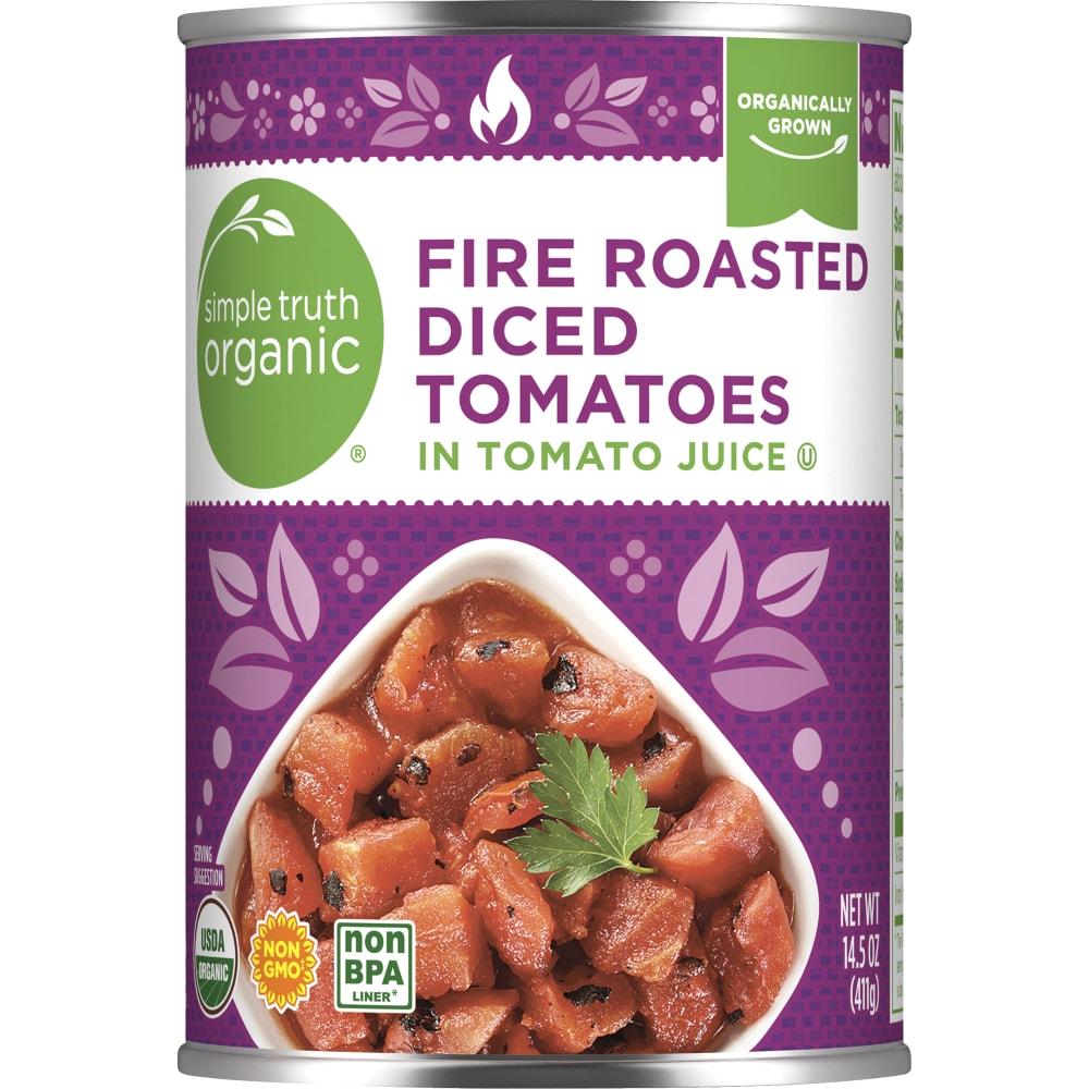 Simple Truth Organic® Fire Roasted Diced Tomatoes in Tomato Juice