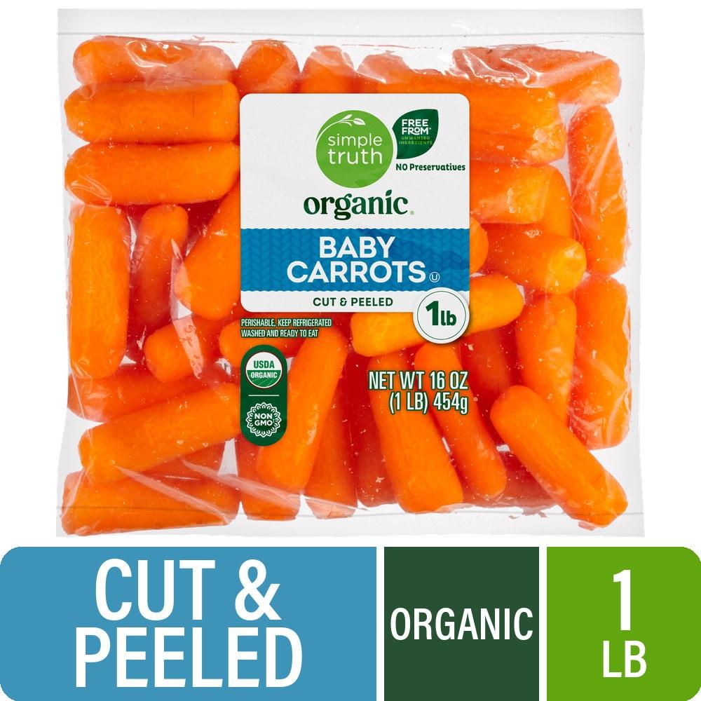 Simple Truth Organic® Cut and Peeled Baby Carrots Bag
