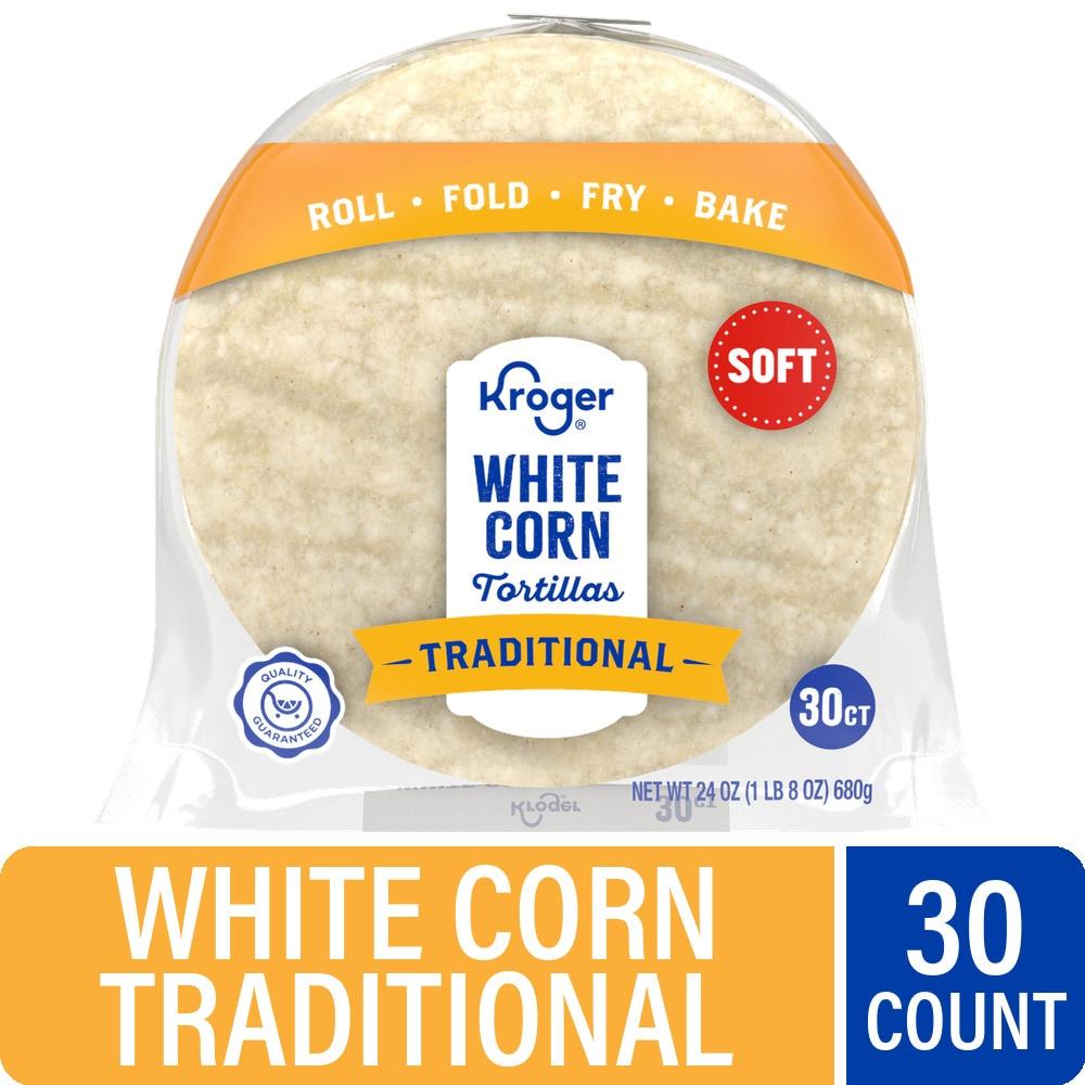Kroger® Soft Traditional White Corn Tortillas