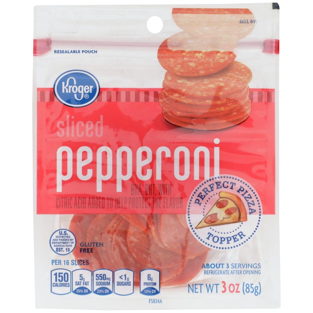 Kroger® Sliced Pepperoni