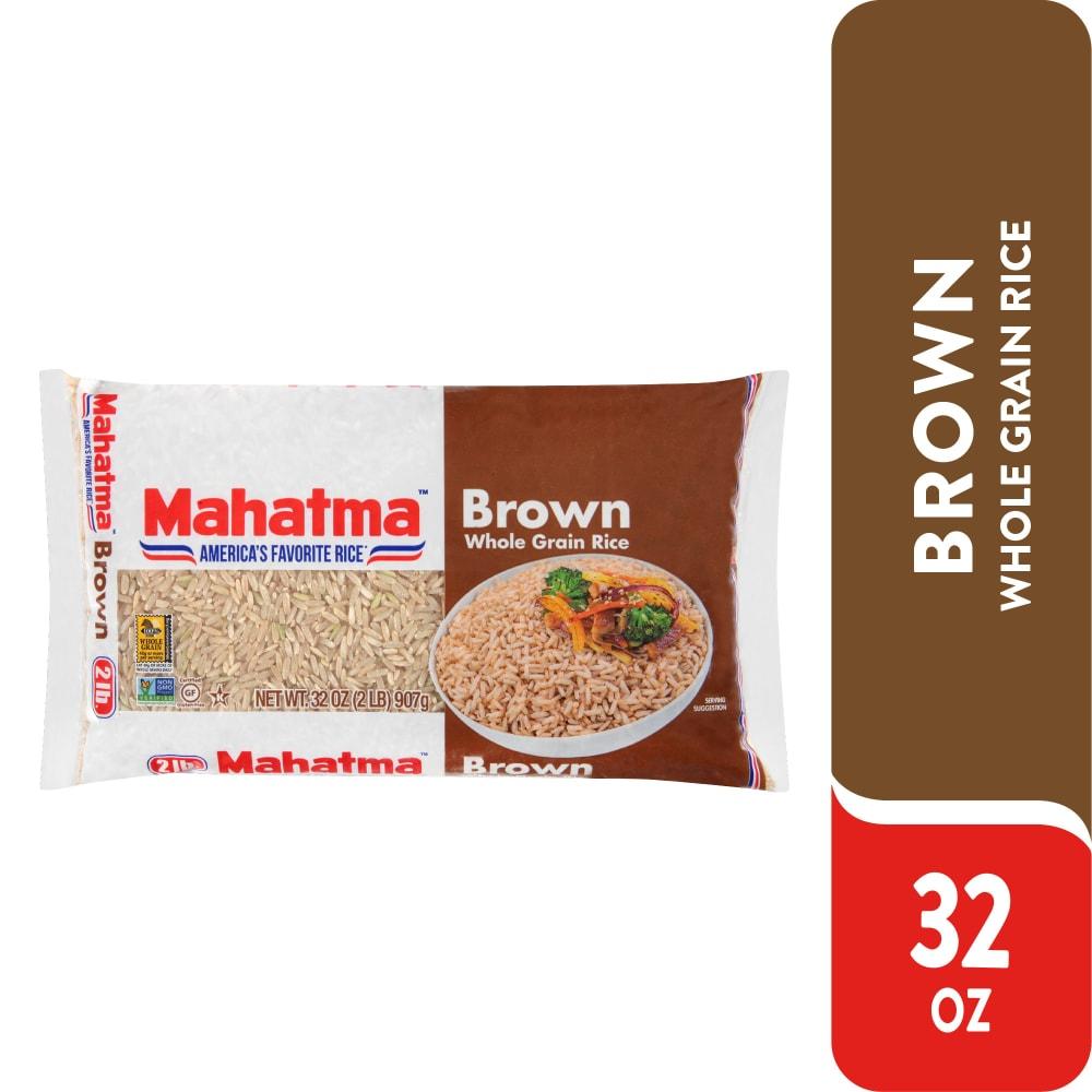 Mahatma Brown Rice, Whole Grain Rice, Uncooked Rice, 32 oz (907g)