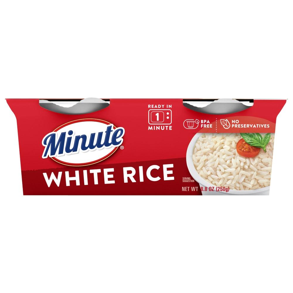 Minute Ready-to-Eat White Rice, Microwaveable Rice Cups, , 2 Count