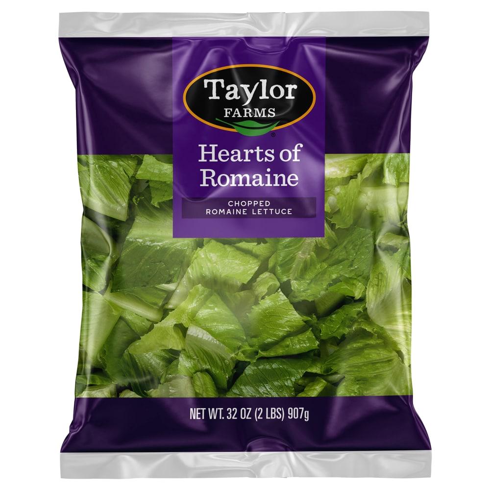 Taylor Farms® Chopped Hearts of Romaine Lettuce