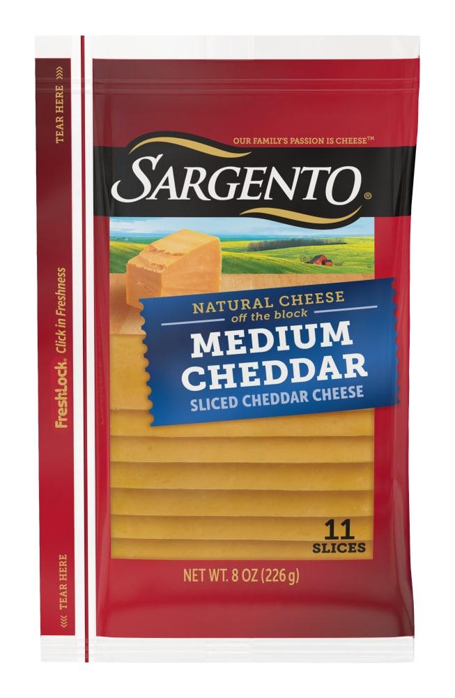 Sargento® Medium Cheddar Sliced Cheese