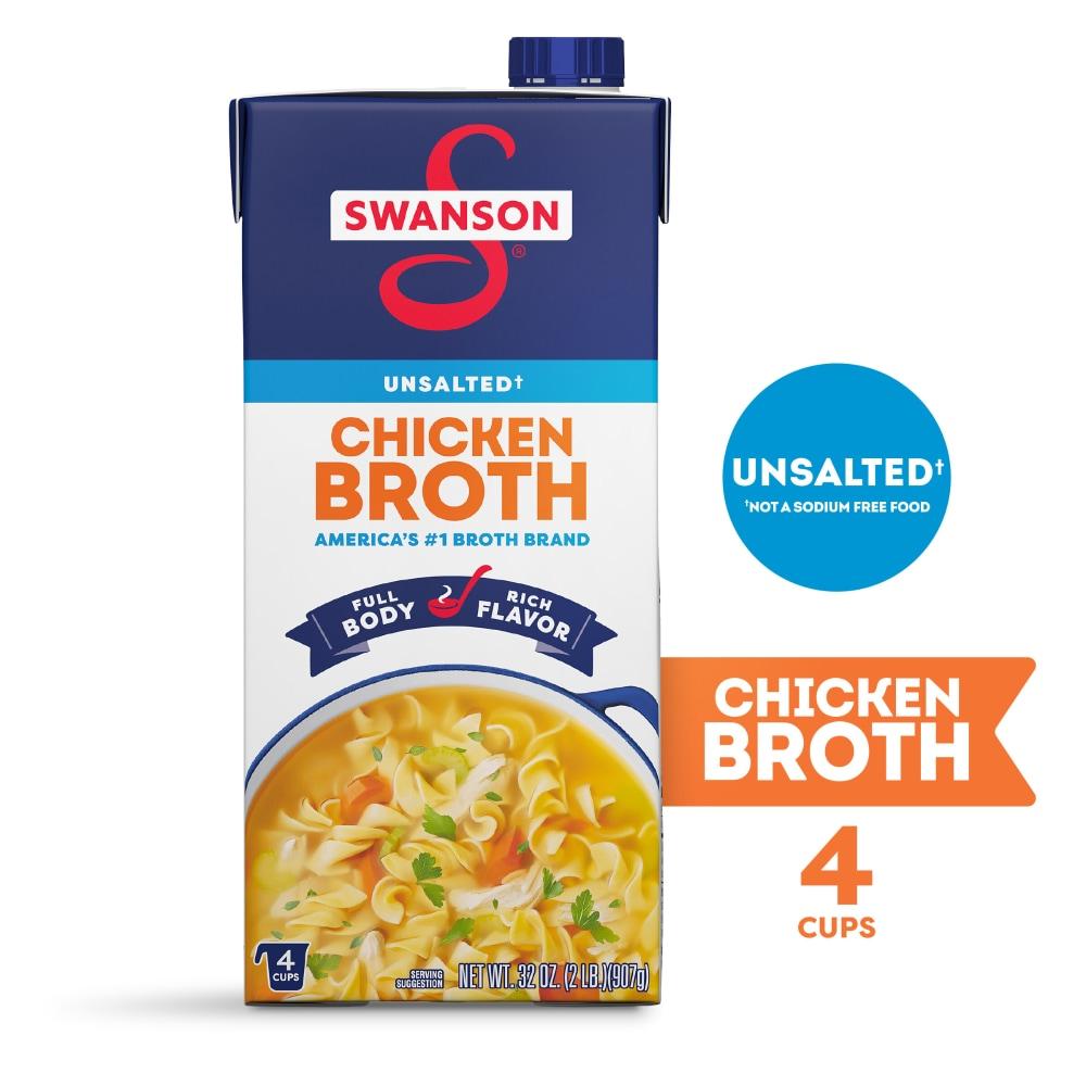 Swanson Unsalted Chicken Broth