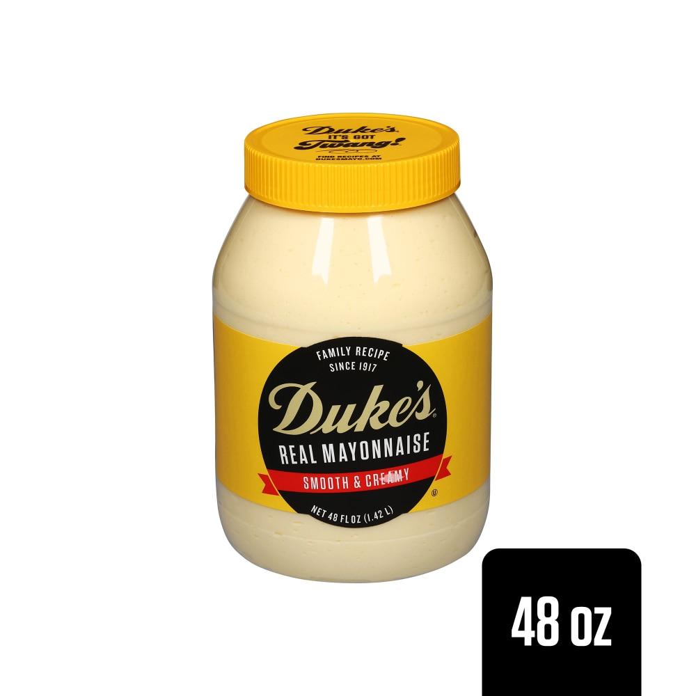Duke's® Real Mayonnaise, 48 oz Jar, Smooth & Creamy Mayo