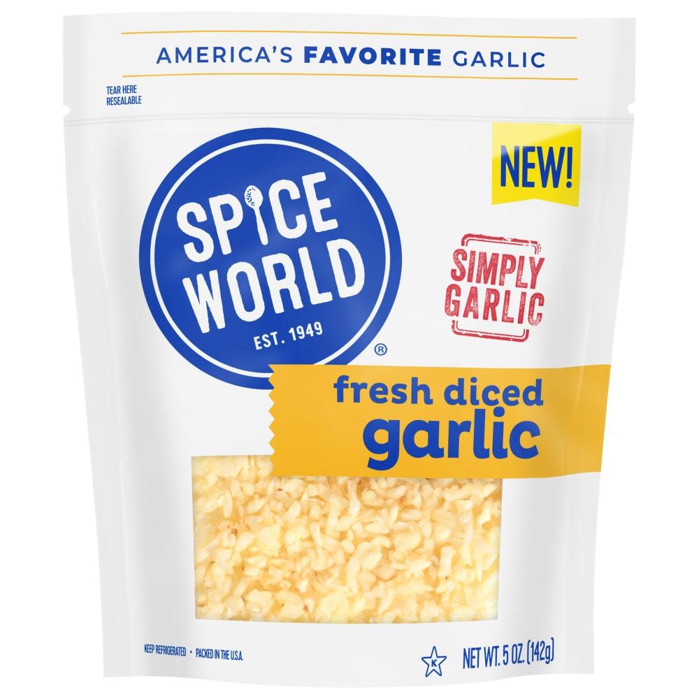 Spice World® Fresh Diced Garlic