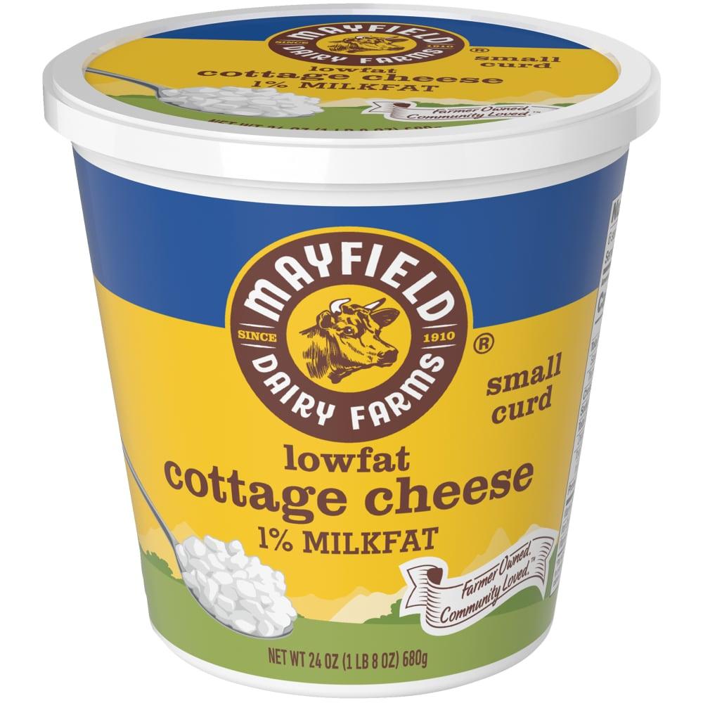Mayfield Cottage Cheese Plain 1% Lowfat Small Curd