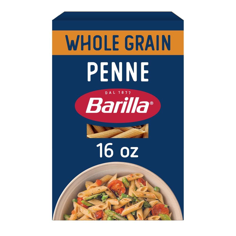 Barilla Whole Grain Penne Non-GMO and Kosher Pasta Made With Whole Wheat