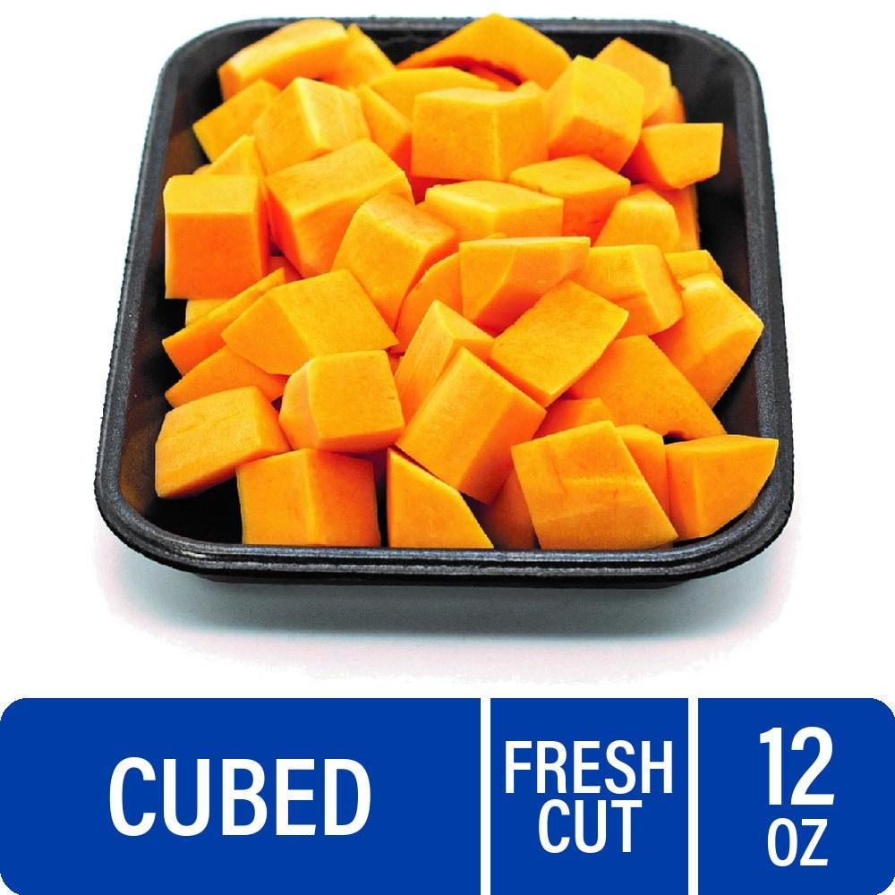 Butternut Squash Cubes Fresh Cut In Store Daily