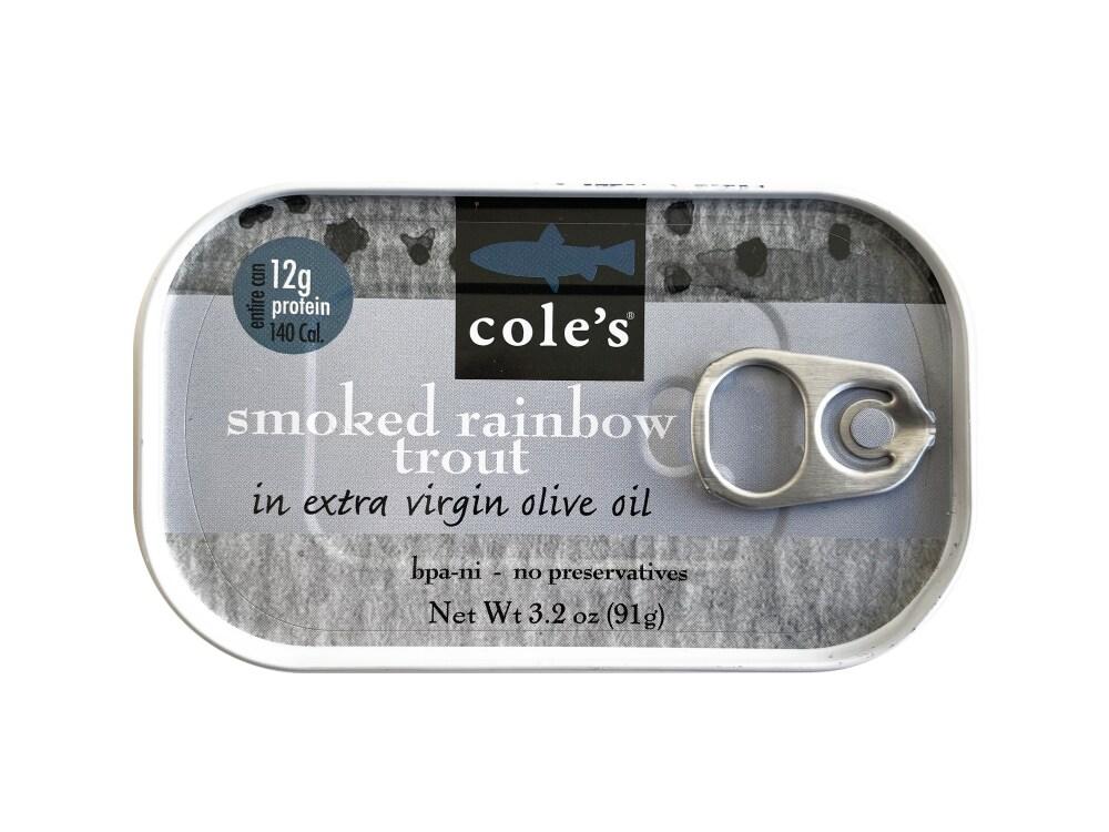 Smoked Rainbow Trout Fillet with Extra Virgin Olive Oil