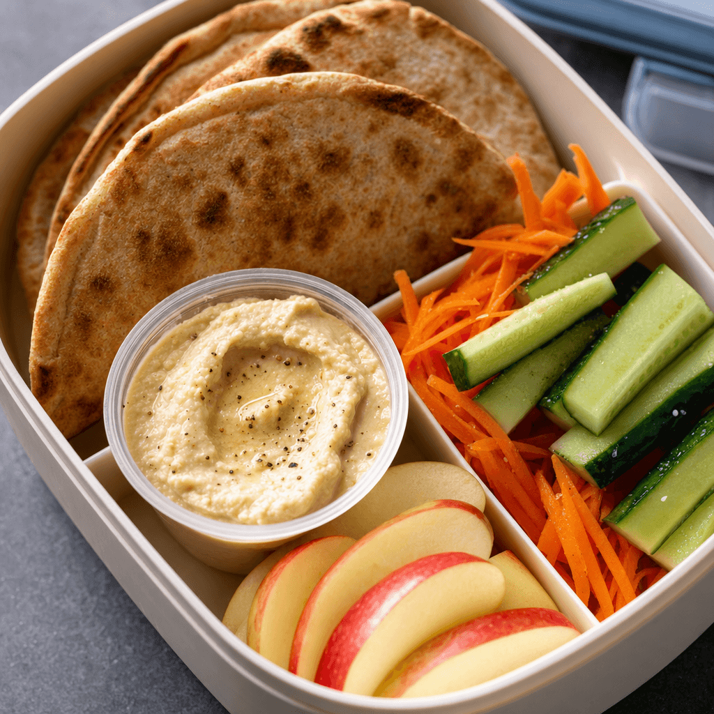 Hummus Pita Lunch Box