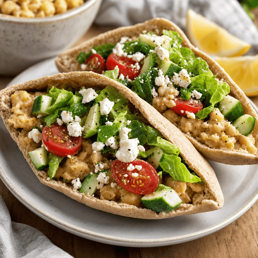 Chickpea Pita Pockets recipe combo