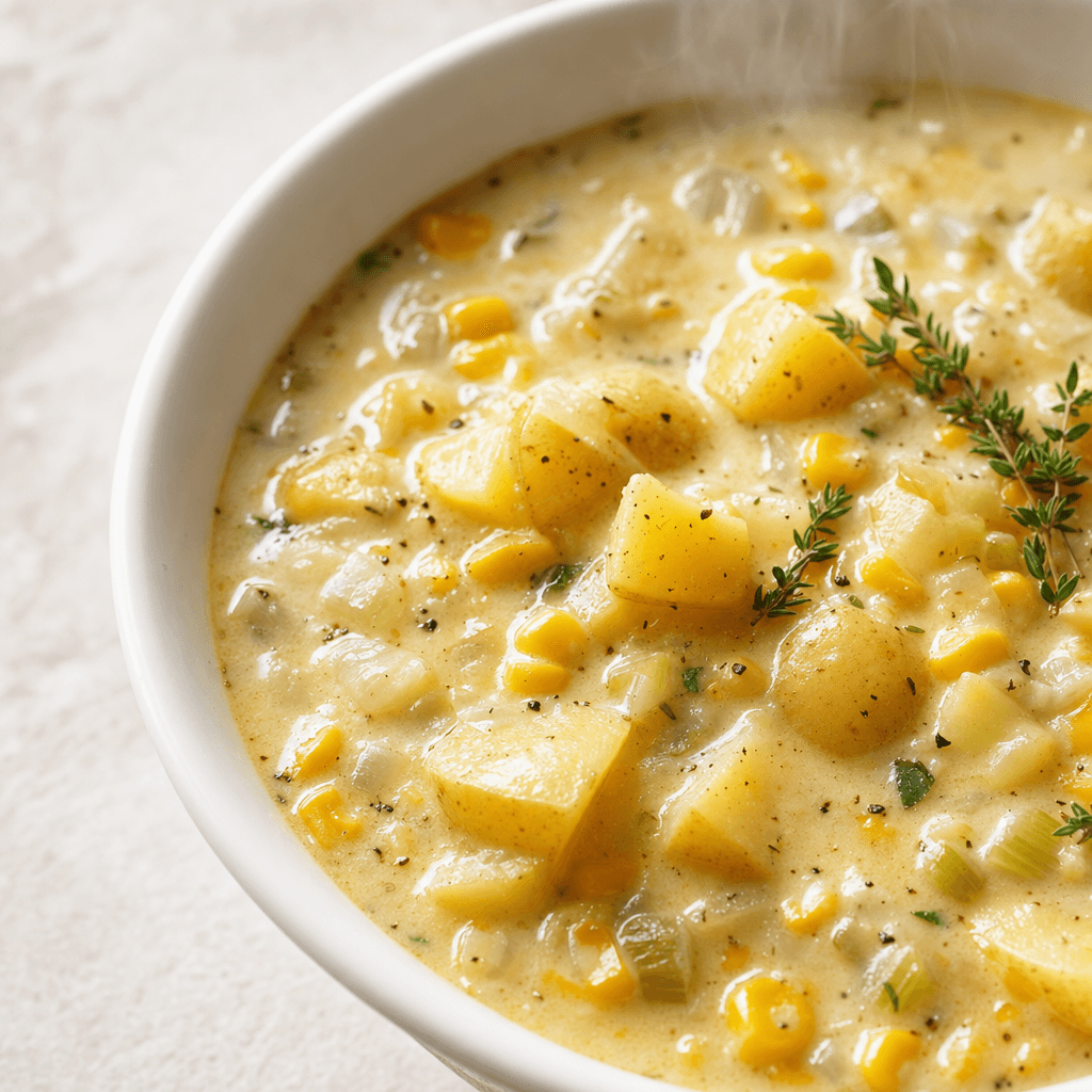 Corn and Potato Chowder recipe combo