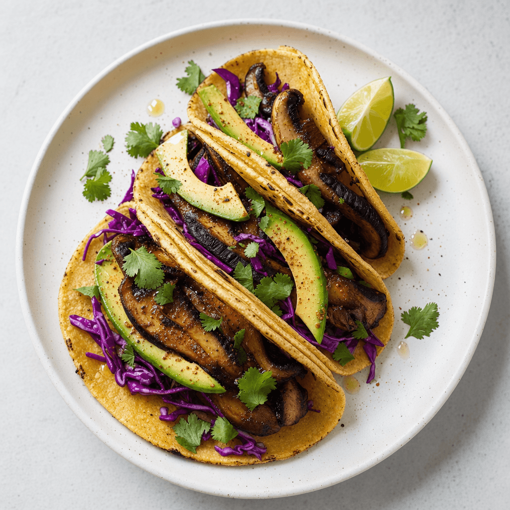 Grilled Portobello Tacos recipe combo