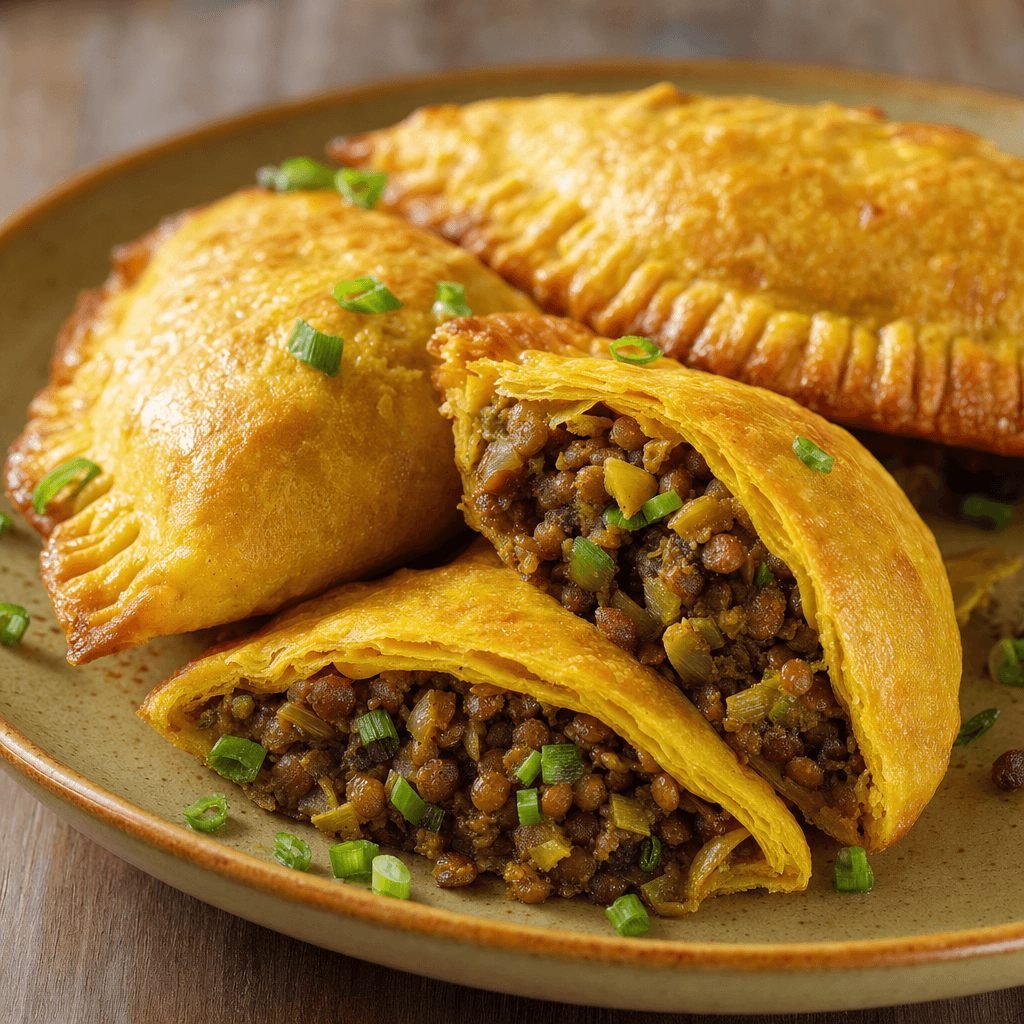 Jamaican Lentil Patties recipe combo