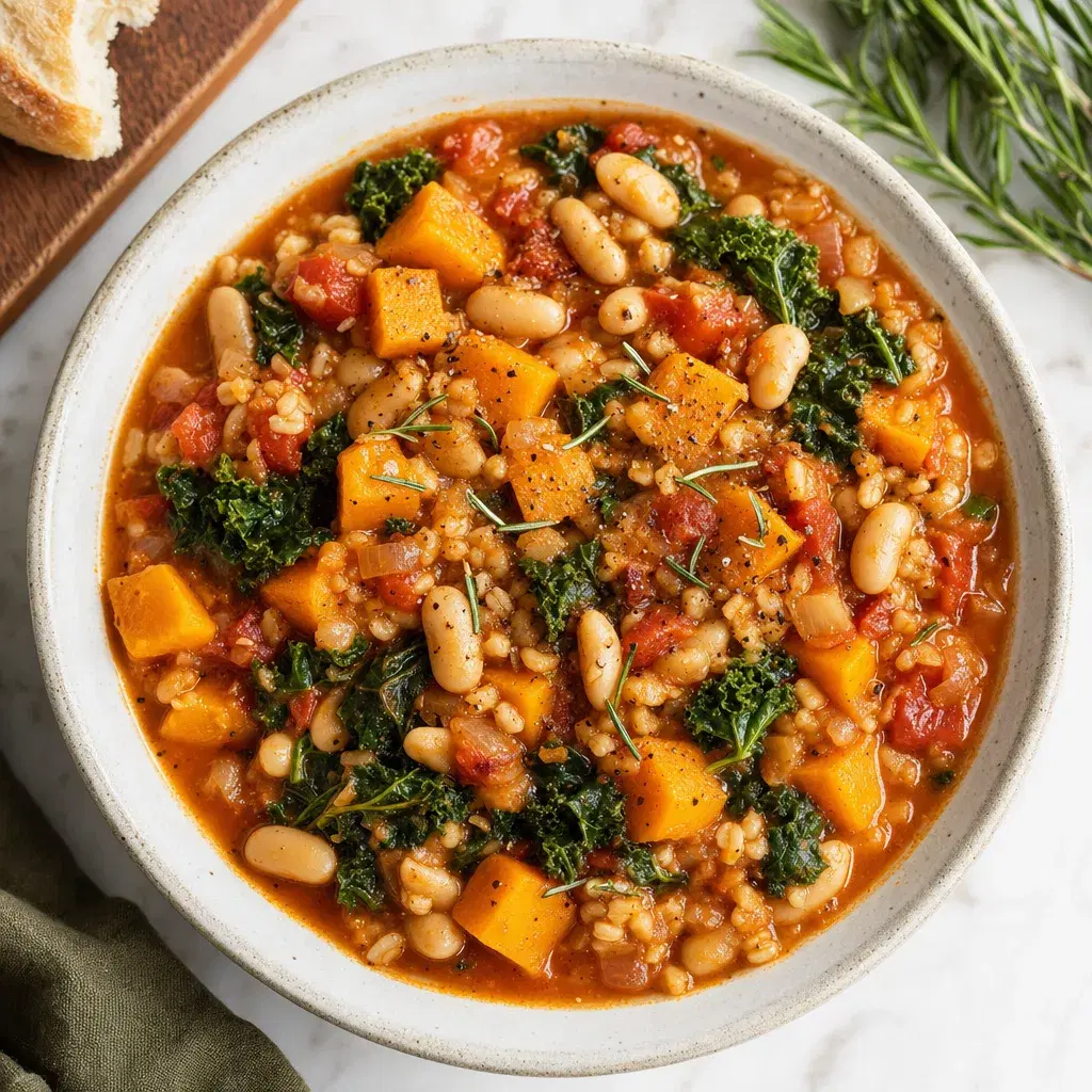 White Bean Butternut Stew recipe combo