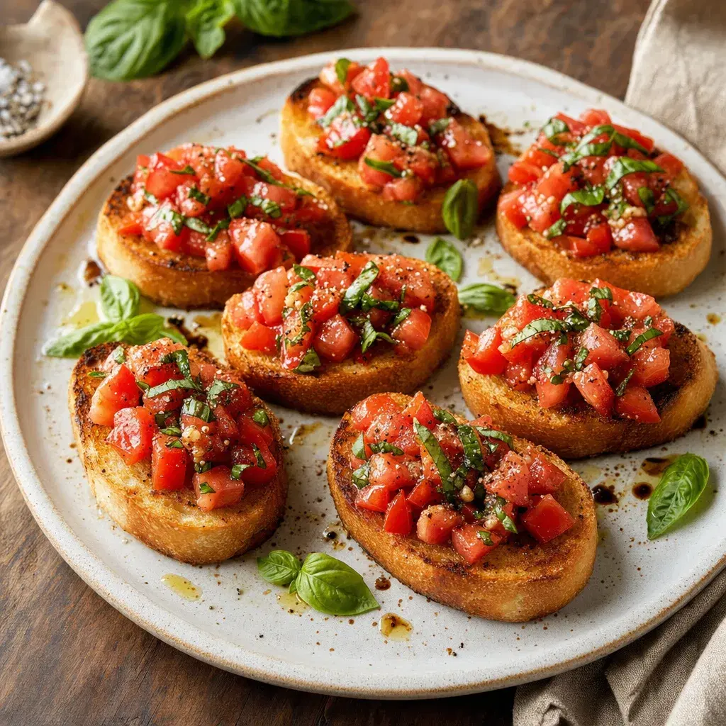 Bruschetta al Pomodoro recipe combo