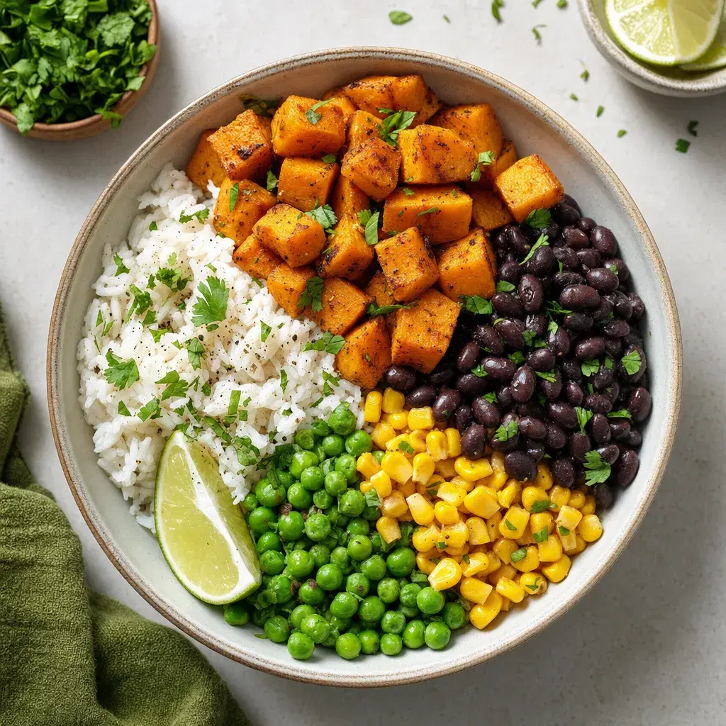 Black Bean Sweet Potato Bowls recipe combo