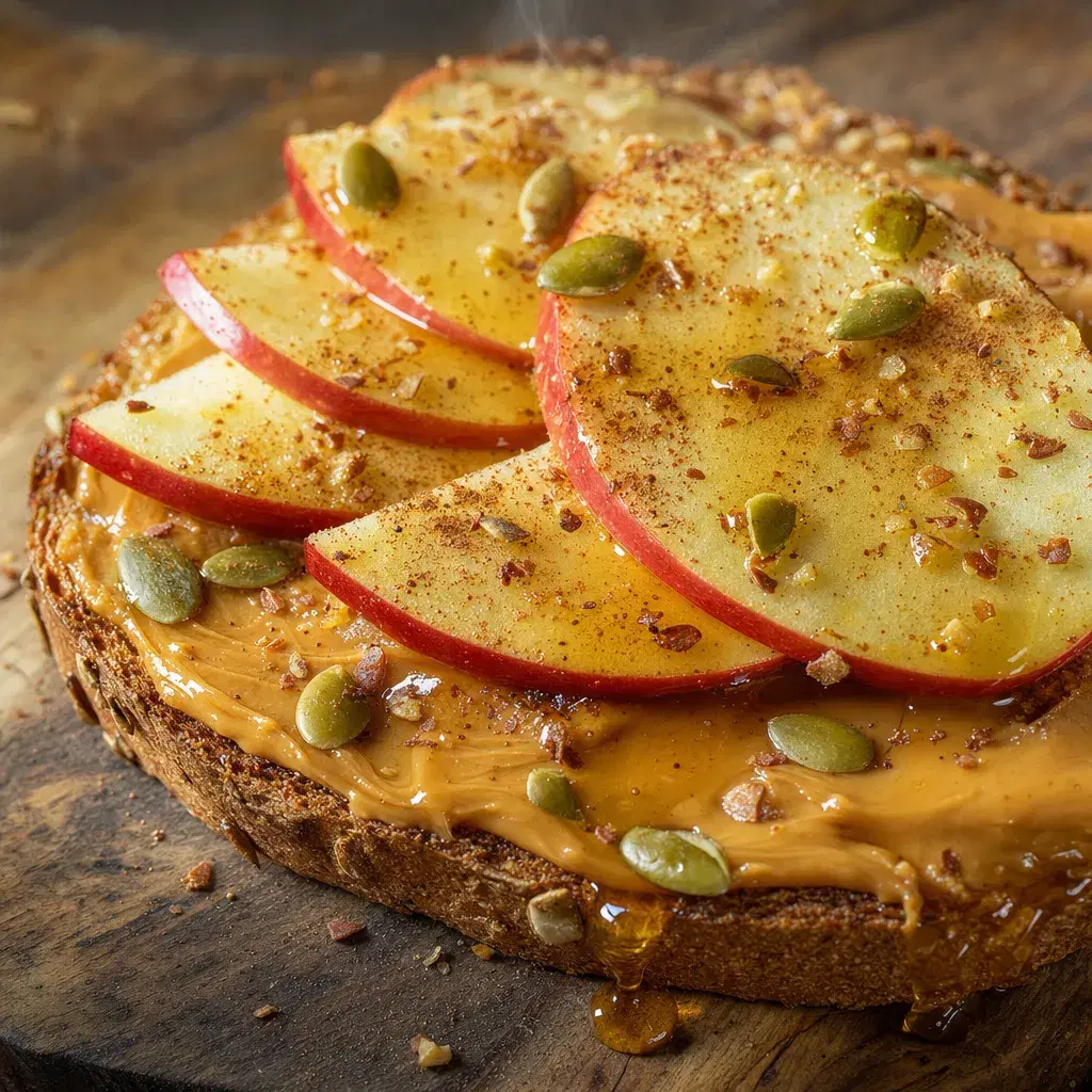 Peanut Butter Apple Toast recipe combo