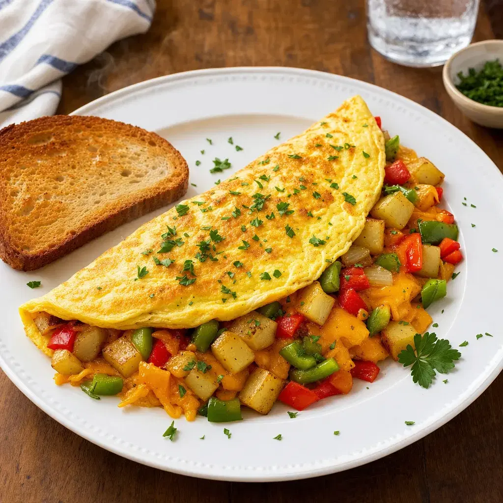Pepper Potato Denver Omelet recipe combo