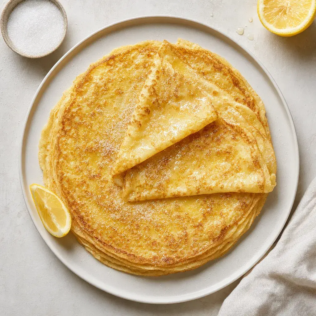 Crepes with Lemon and Sugar recipe combo