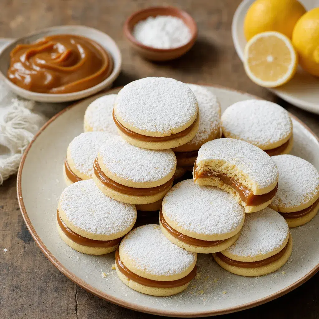Peruvian Dulce de Leche Alfajor Cookies recipe combo