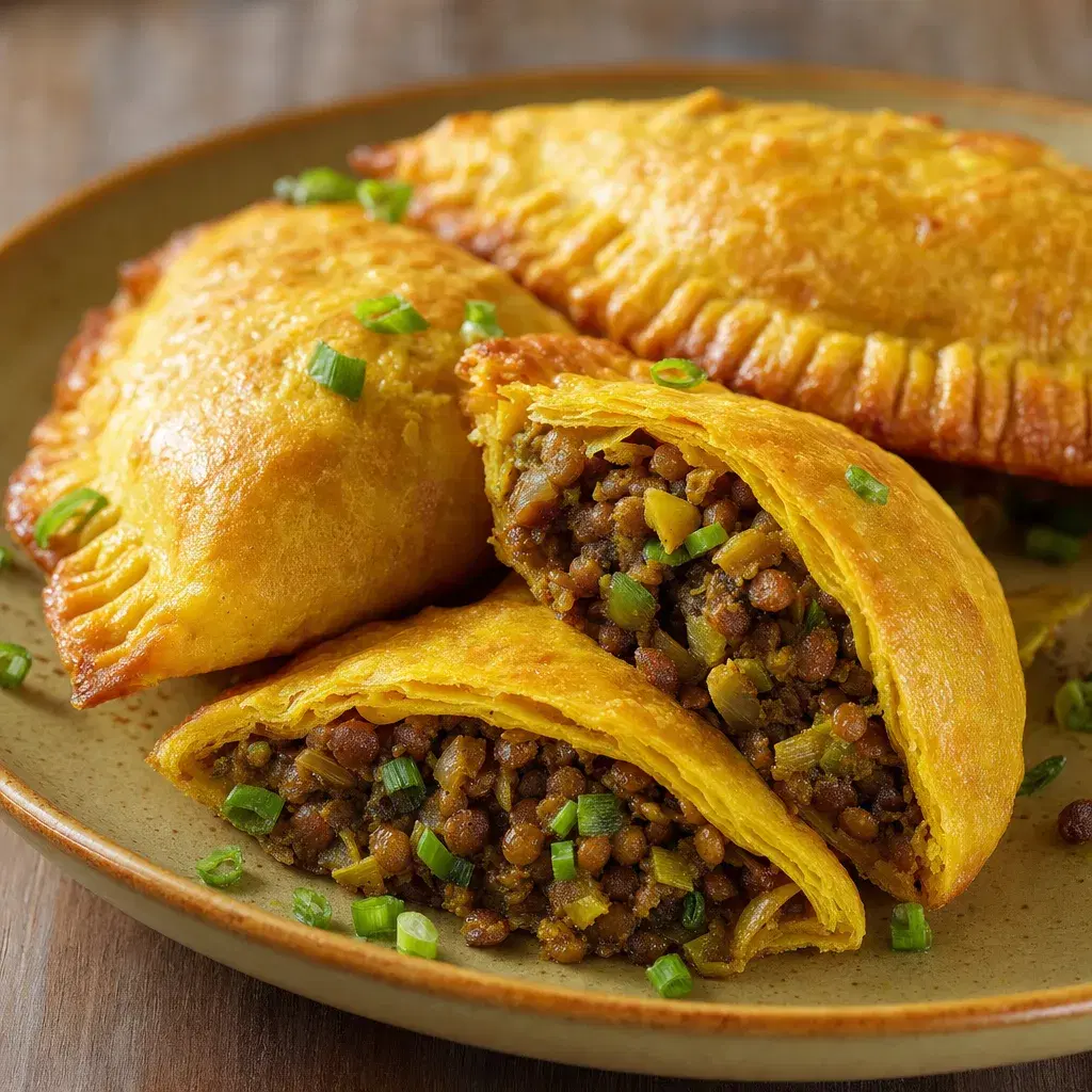 Jamaican Lentil Patties recipe combo
