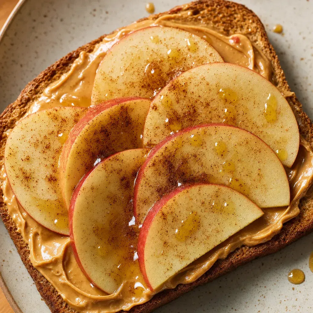 Apple Peanut Butter Toast recipe combo