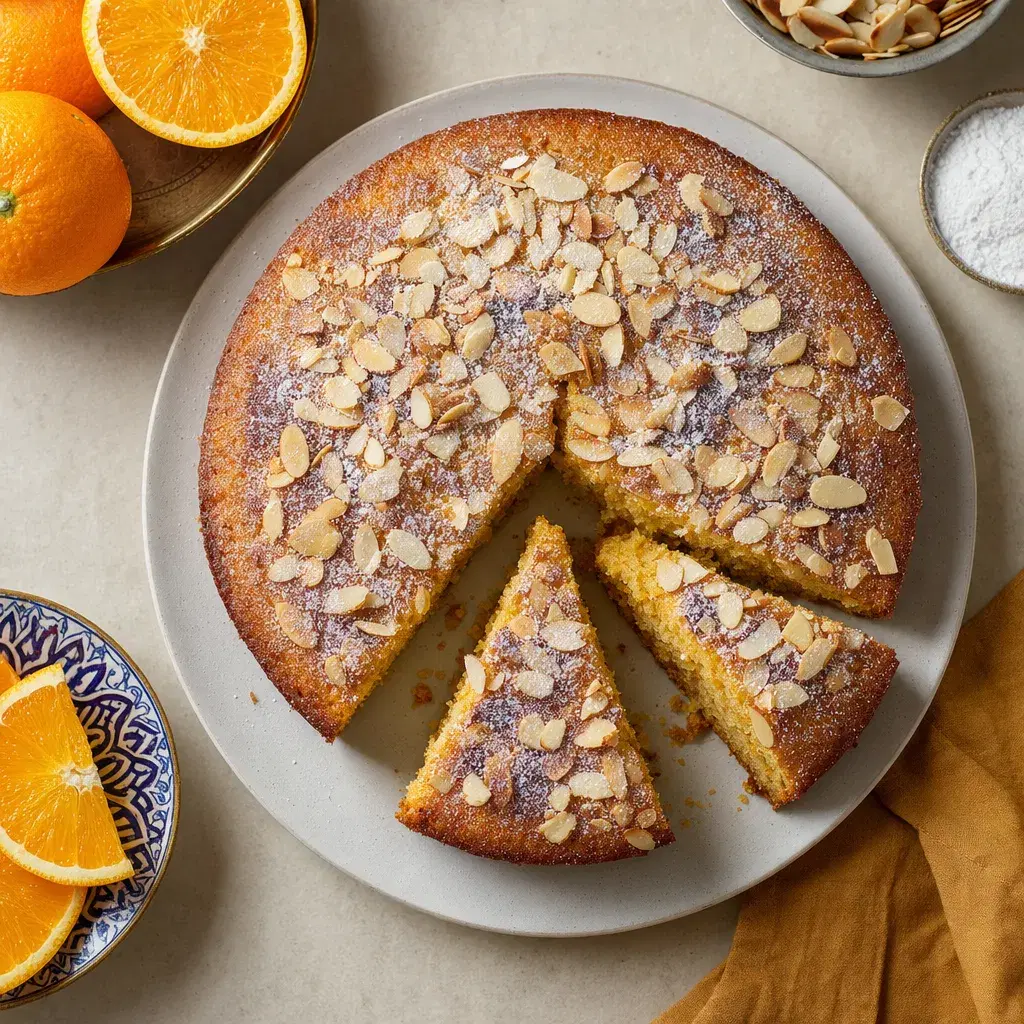 Moroccan Orange Almond Cake recipe combo