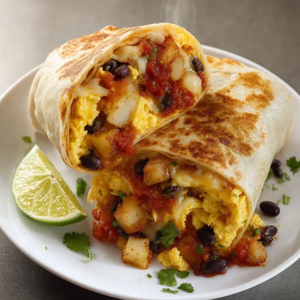 Southwestern Breakfast Burrito recipe combo