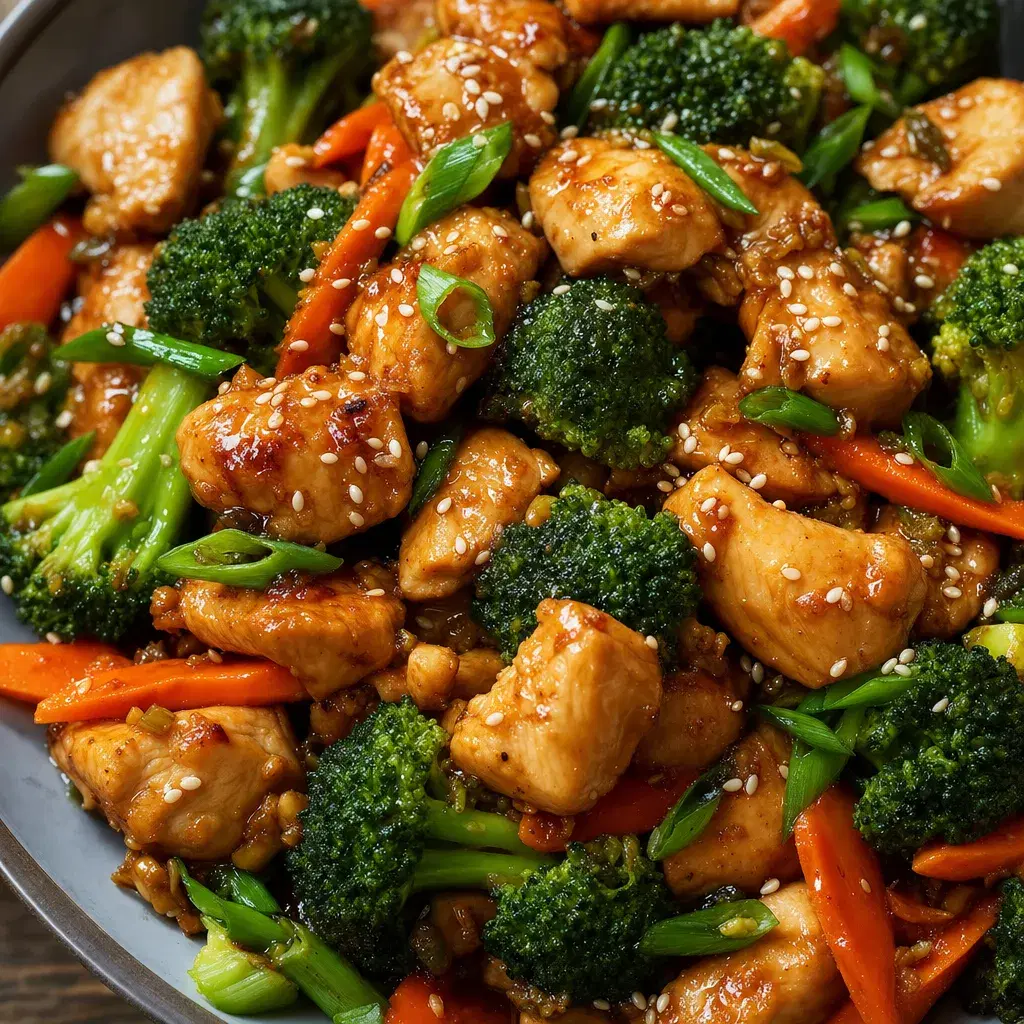 Sesame Ginger Chicken Stir-Fry recipe combo
