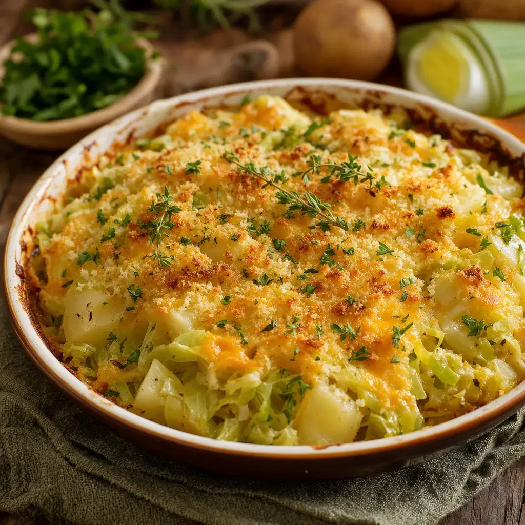 Cabbage Cheddar Root-Cellar Bake recipe combo
