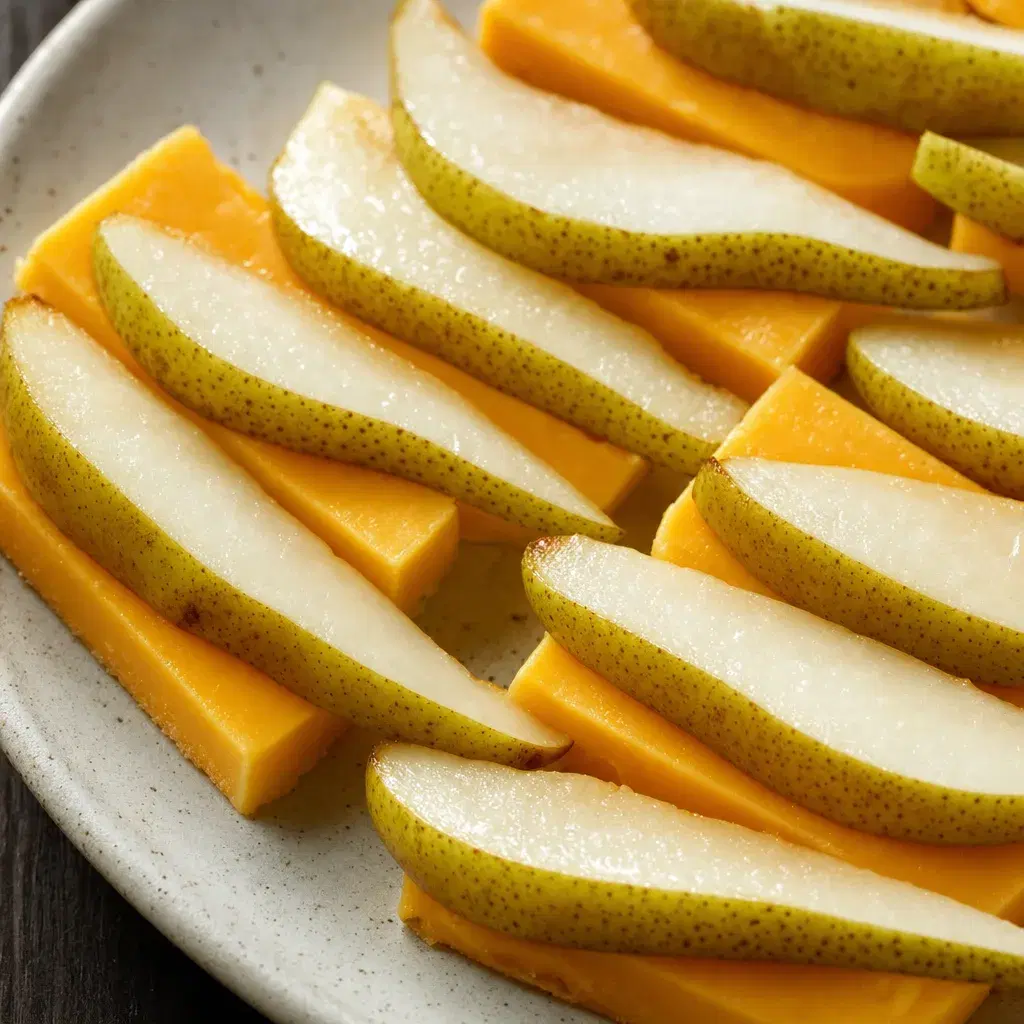 Pear Cheddar Slices recipe combo