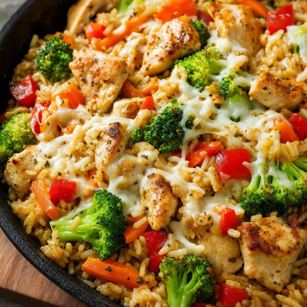 Chicken Broccoli Rice Skillet recipe combo
