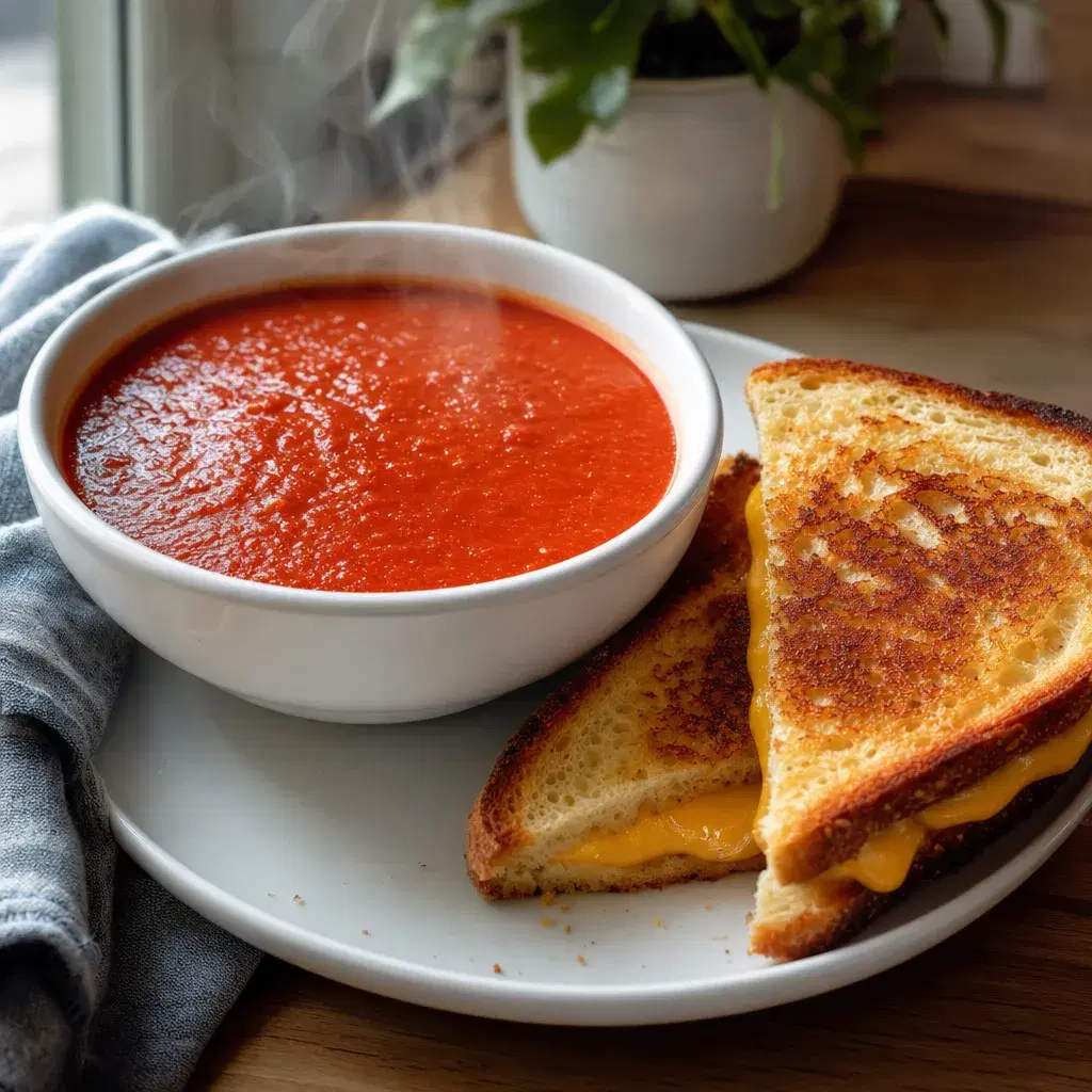Tomato Soup with Grilled Cheese recipe combo
