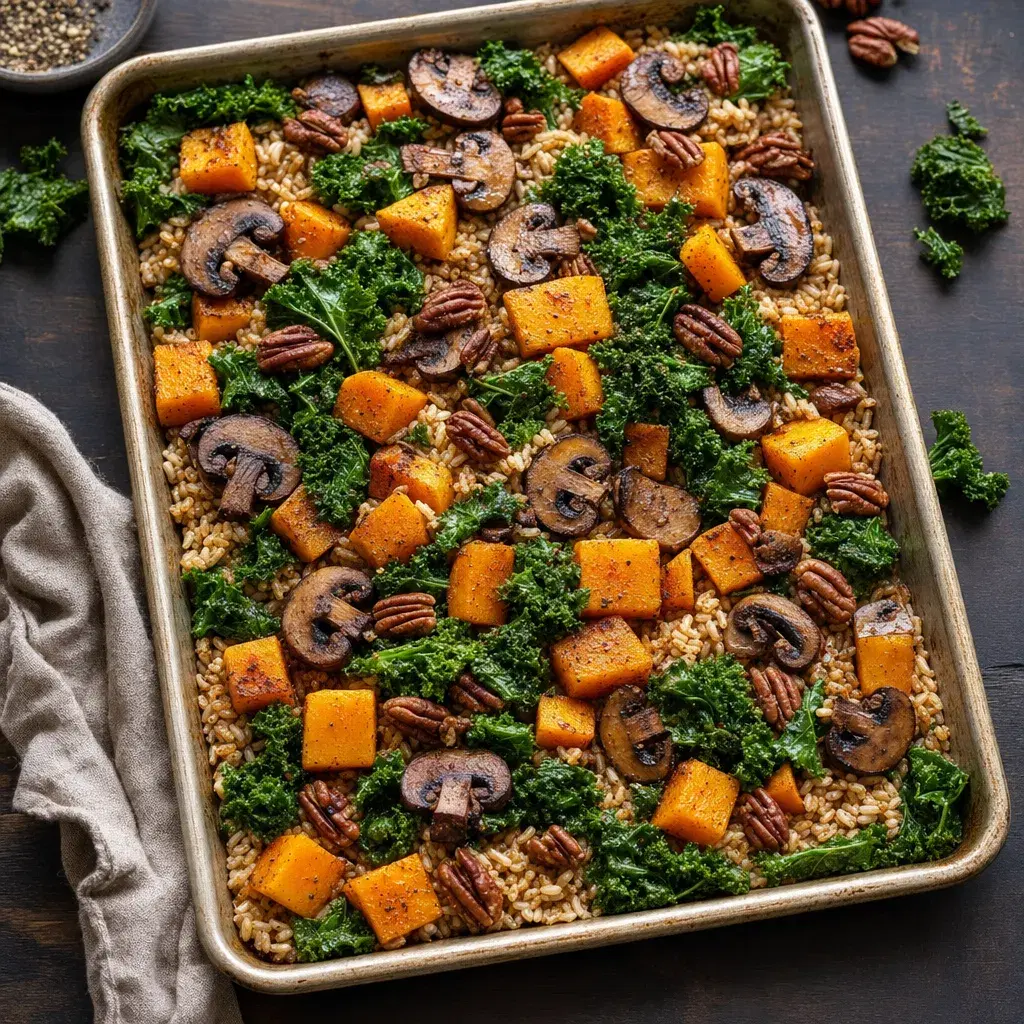 Butternut Mushroom Rice Pan recipe combo