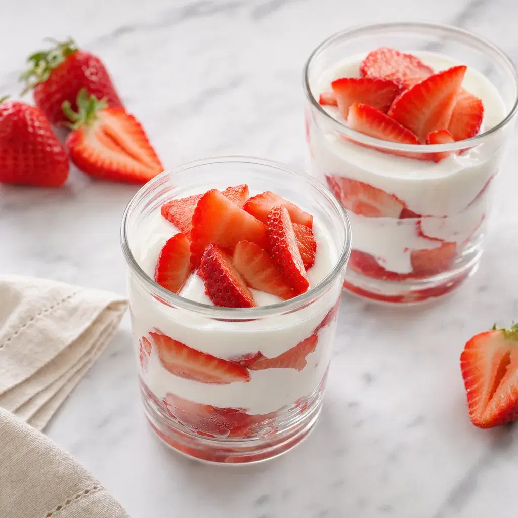 Strawberry Yogurt Cups recipe combo
