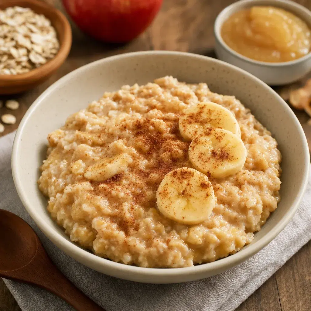 Creamy Applesauce Oats recipe combo