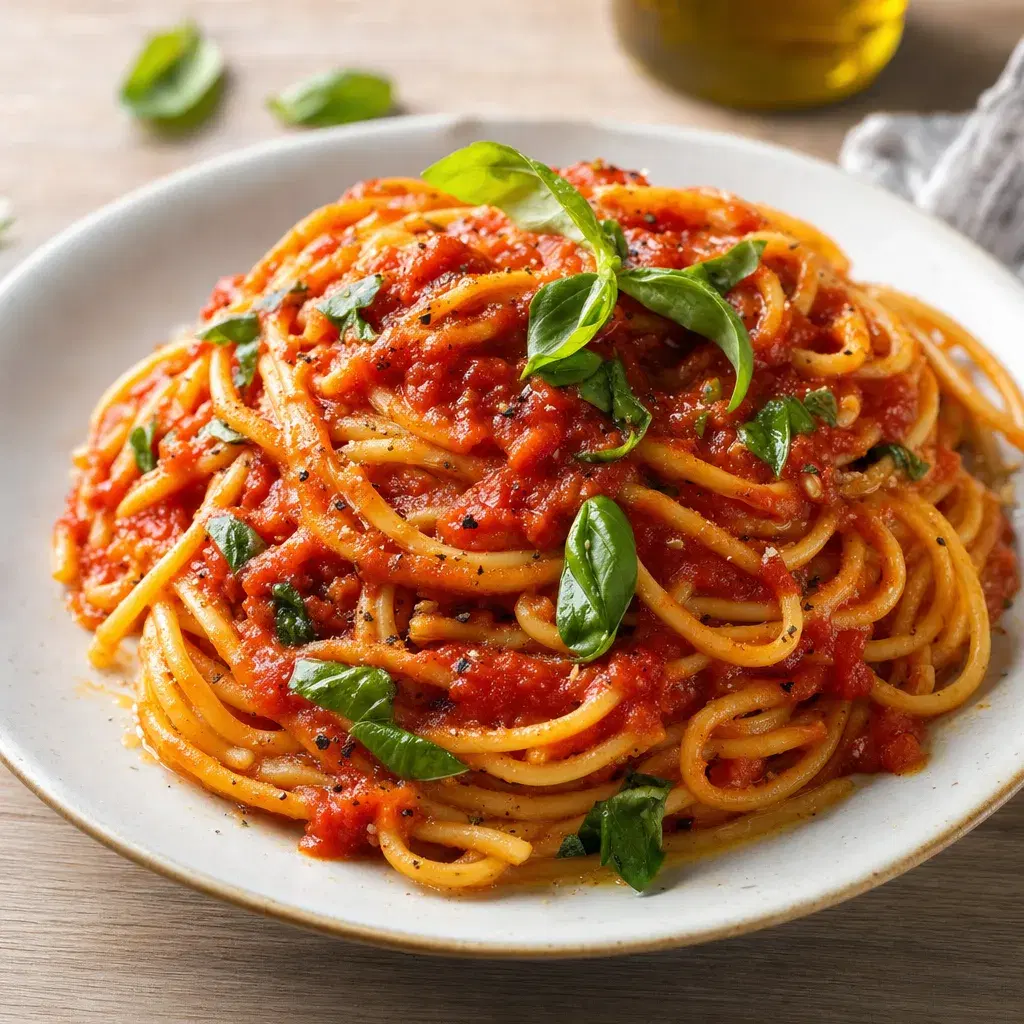 Spaghetti al Pomodoro recipe combo