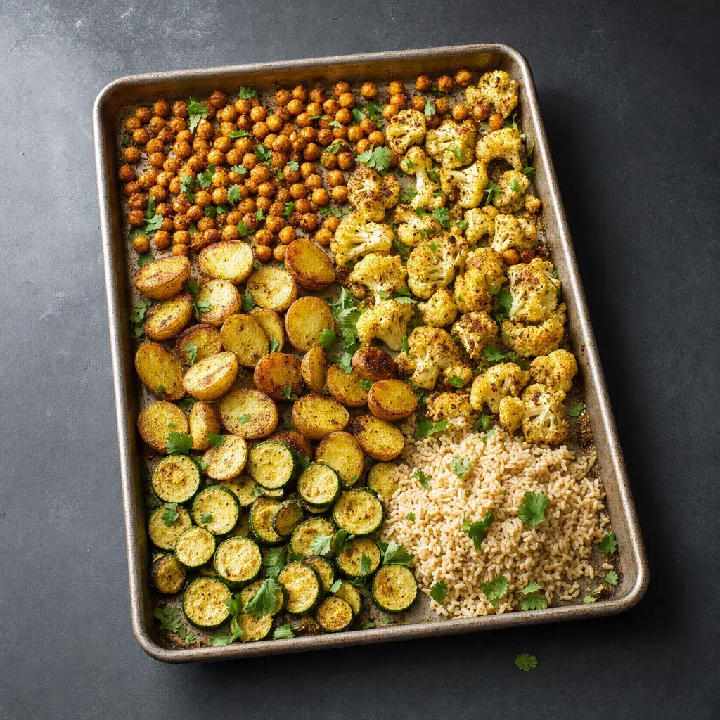 Curried Chickpea Cauliflower Rice recipe combo