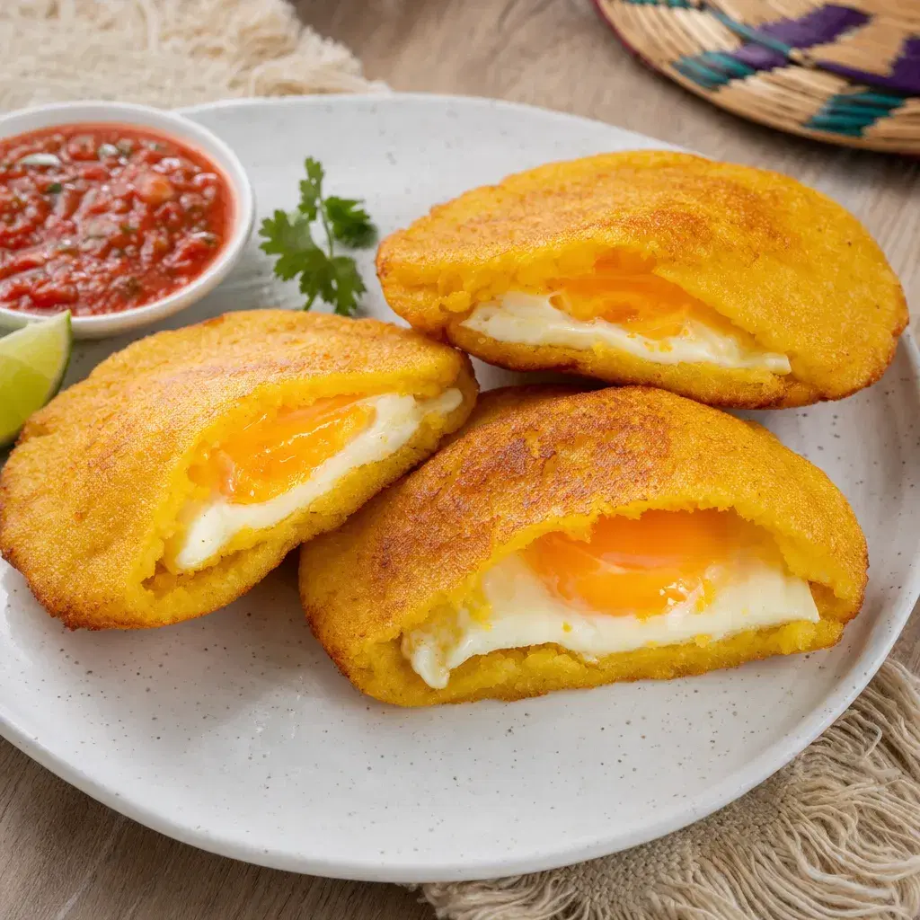 Arepa de Huevo recipe combo