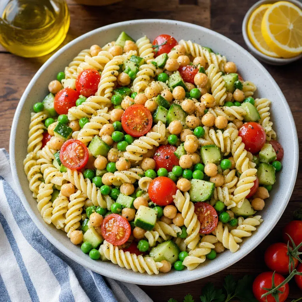 Chickpea Pasta Lunch Salad recipe combo