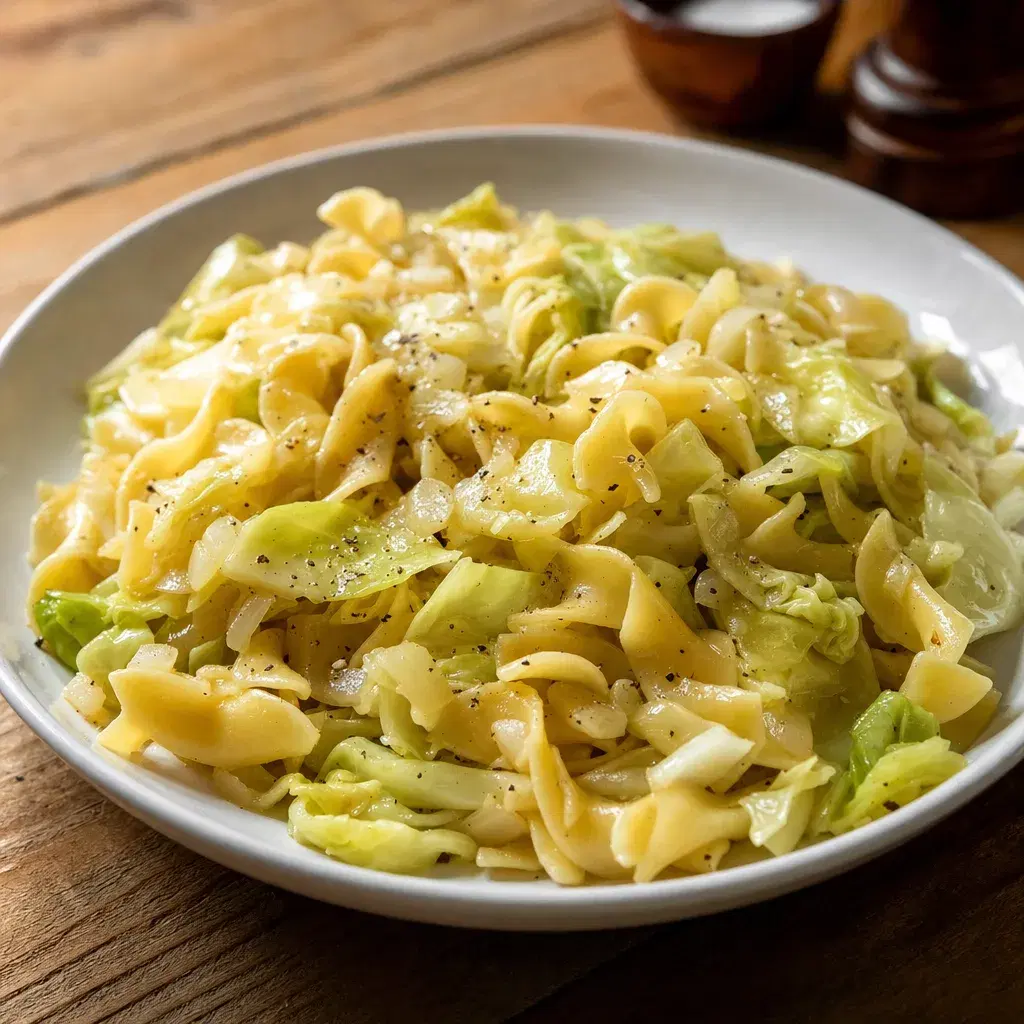 Haluski Cabbage and Noodles recipe combo