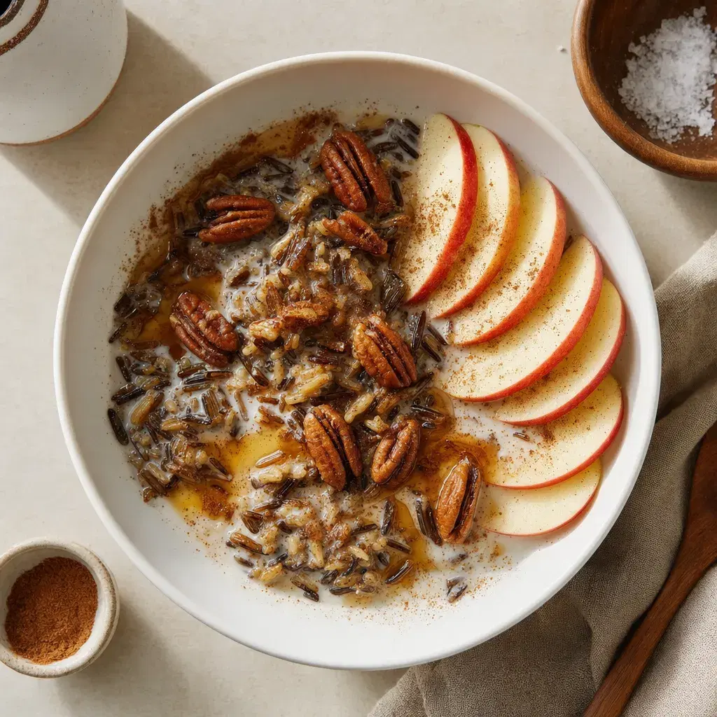 Great Lakes Wild Rice, Apple & Pecan Bowl