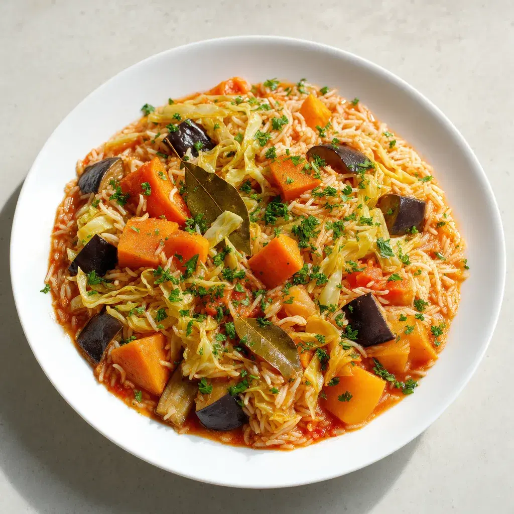 Vegetable Thieboudienne-Style Rice recipe combo