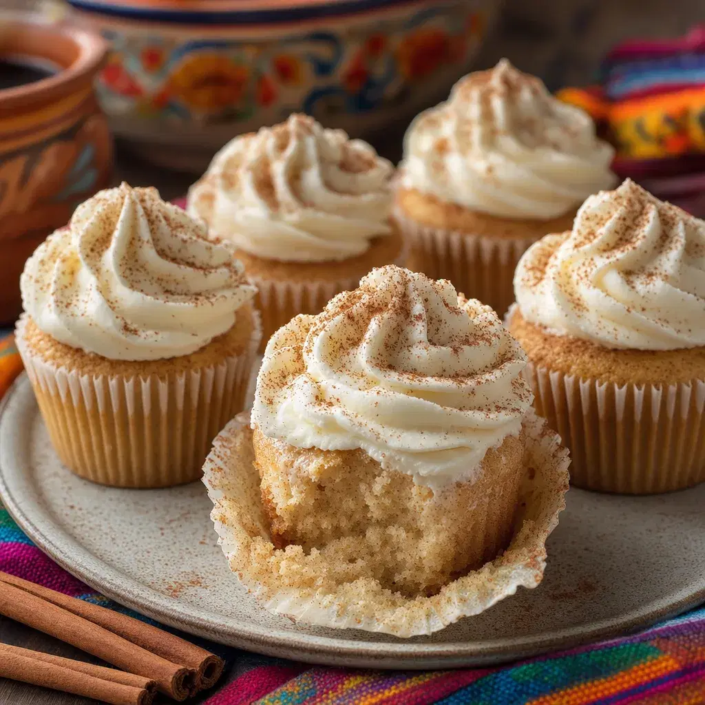 Mexican Cinnamon Tres Leches Cupcakes recipe combo