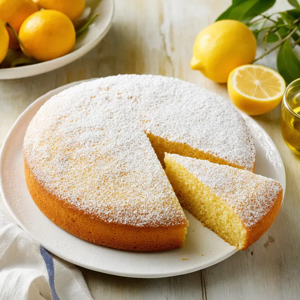 Italian Lemon Olive Oil Cake recipe combo