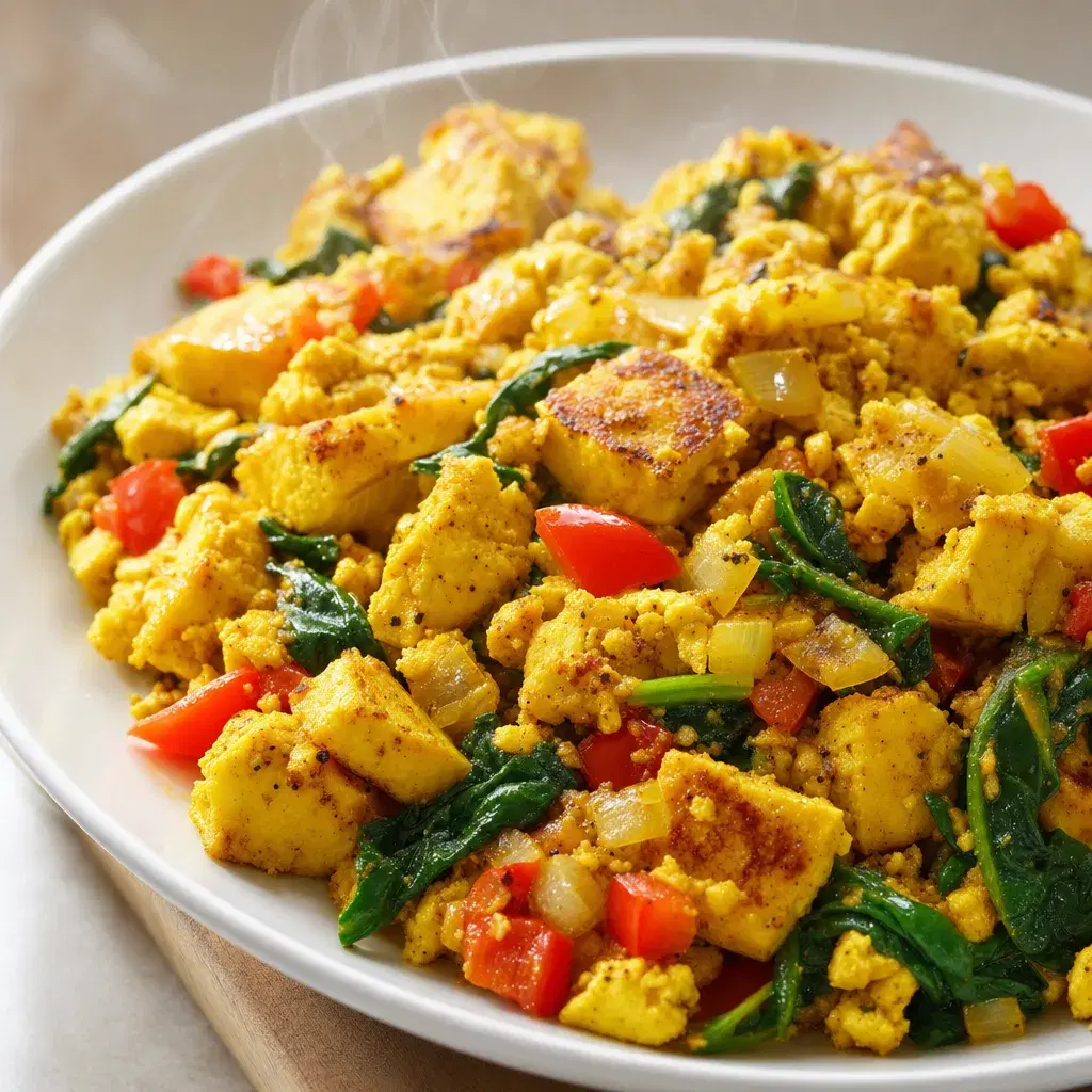 Turmeric Tofu Scramble recipe combo